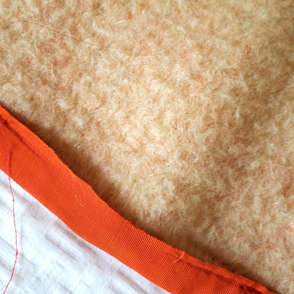 Vintage 100% camel wool blanket - Picture 5 of 7